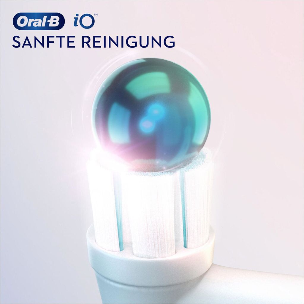 Oral-B iO Aufsteckbürsten Sanfte Reinigung 2er Produktbild 5