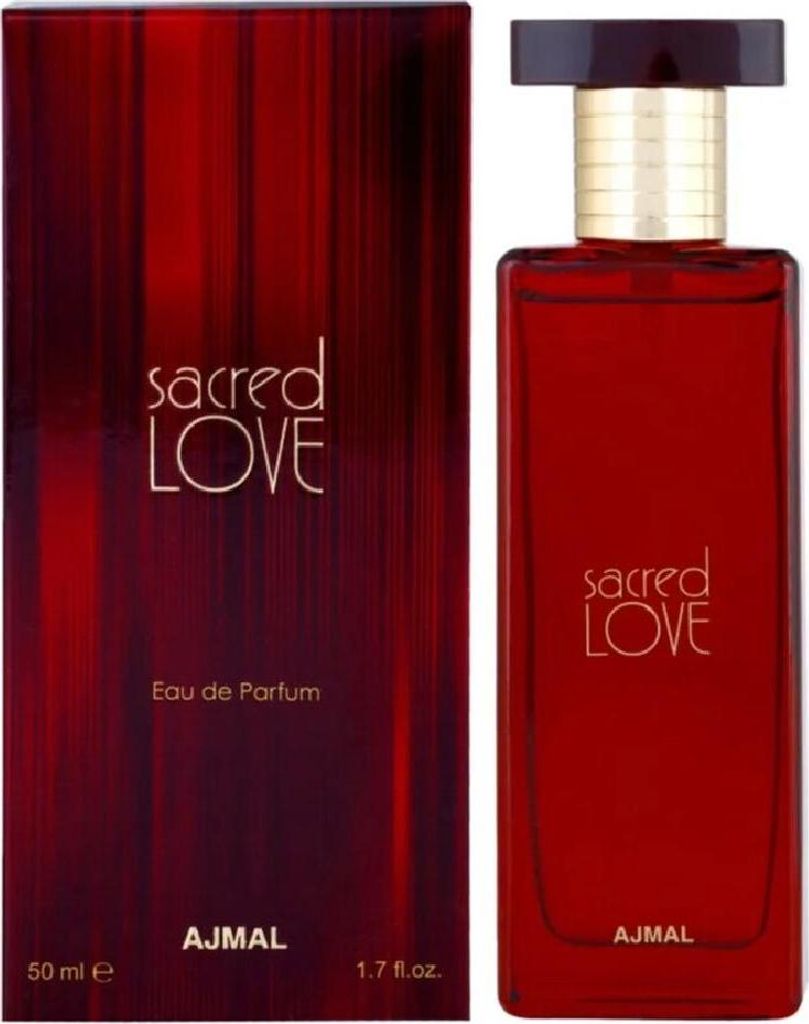 A perfume bottle and its box are displayed side-by-side against a white background.