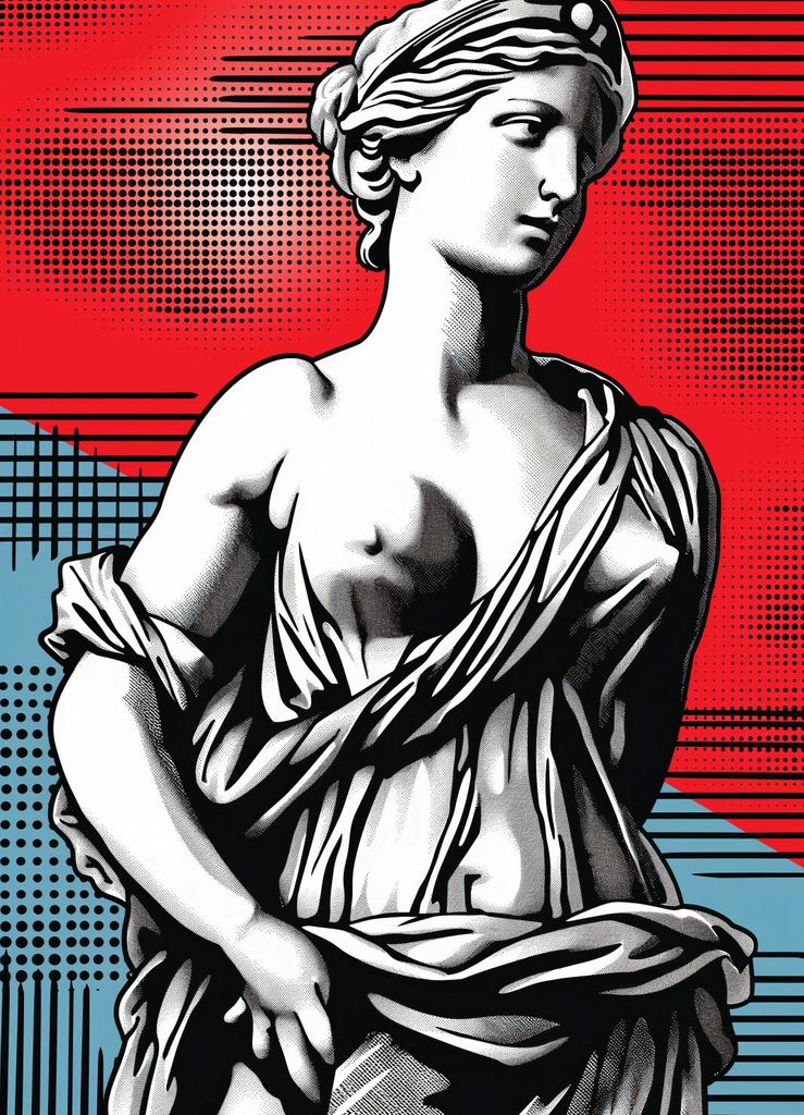 Plakat 20,5x28,4cm Klassik Neu