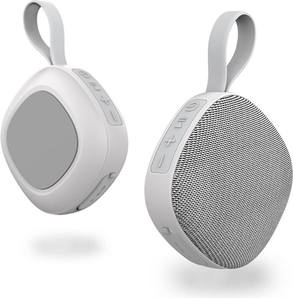 INF Magnetischer Bluetooth-Wasserfester Lautsprecher Weiß