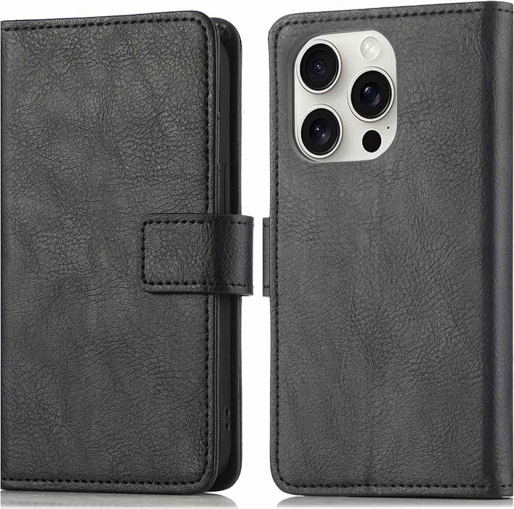 imoshion  Klapphülle iPhone 16 Pro - Schwarz Produktbild 