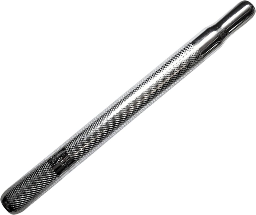 Sattelstütze Kerze Stahl Silber Kerzensattelstütze Ø 27,0mm - 32cm lang