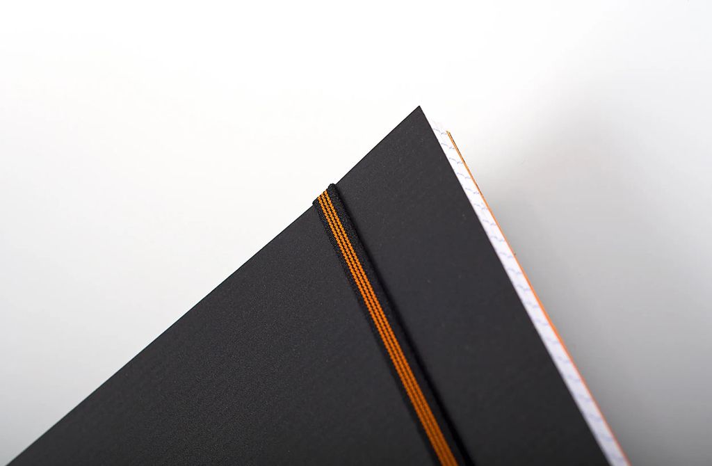 Rhodia 5x ProBook mit Doppelspirale A4+ 80Bl kariert 90g - Schwarz 119930C