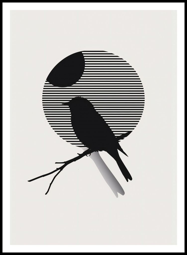 Plakat 67,5x95cm Kontrast der Schlankheit