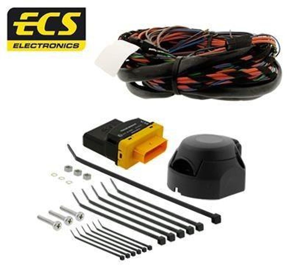 ECS HN180BL Elektrosatz Anhängerkupplung E-Satz für HONDA CIVIC VII Hatchback (EU, EP, EV) Anhängevorrichtung