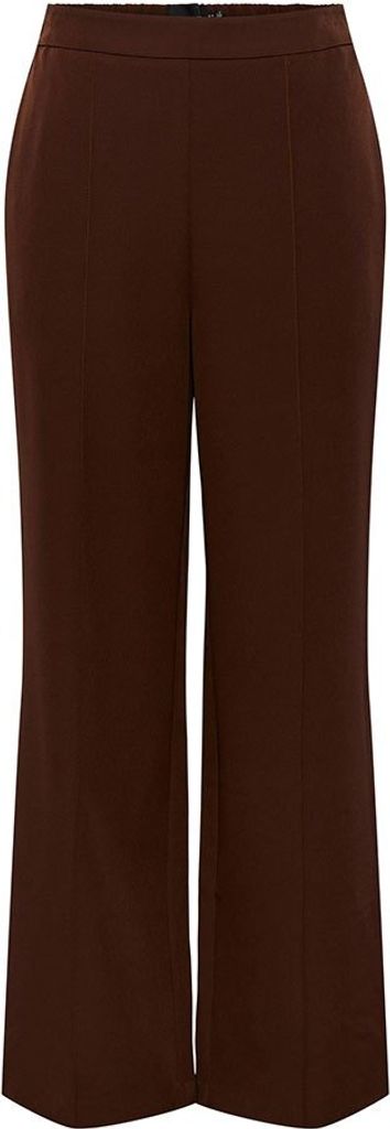 Pieces Bossy Wide Hosen Braun S Frau Braun S