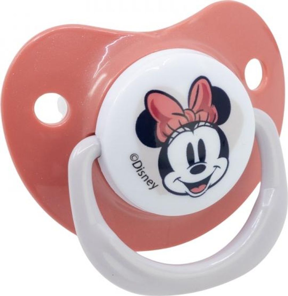 Manichino anatomico in silicone MINNIE MOUSE, 2 pezzi, 6M+, Immagine del prodotto 