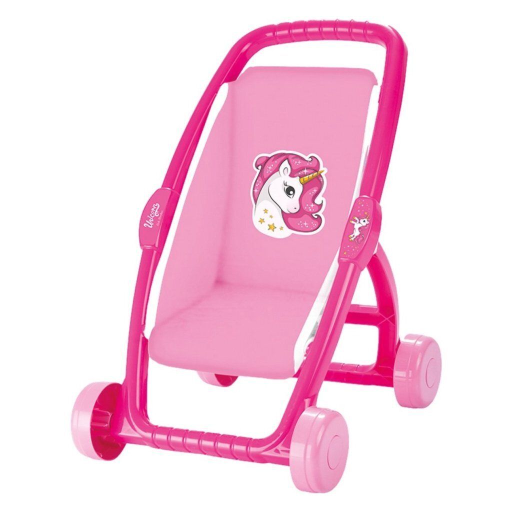 Dolu Eenhoorn Kinderwagen Roze Obrázok produktu 