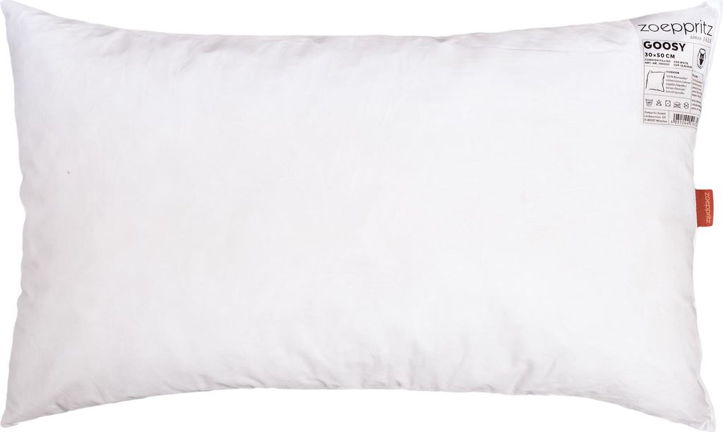 Zoeppritz Inlet für Kissen Goosy Farbe white Größe 30x50