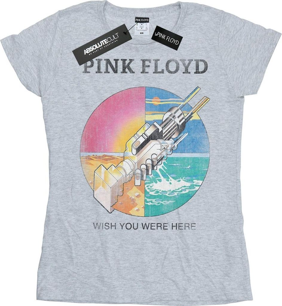 Pink Floyd - "Wish You Were Here" T-Shirt für Damen BI36605 (L) (Grau)