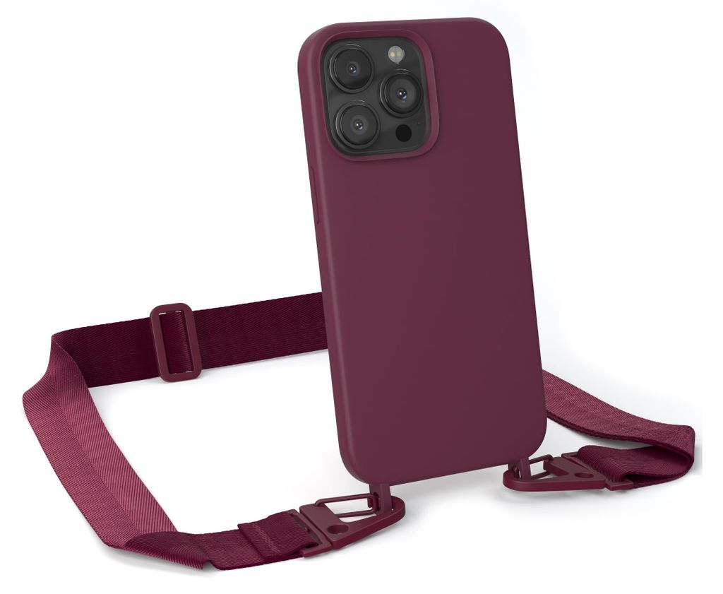 EAZY CASE Handykette Silikon mit Clips 2 in 1 kompatibel Produktbild 