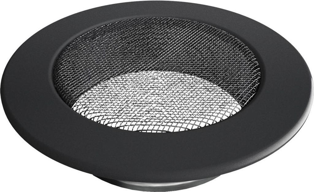 Lüftungsgitter rund Ø 125 Graphite