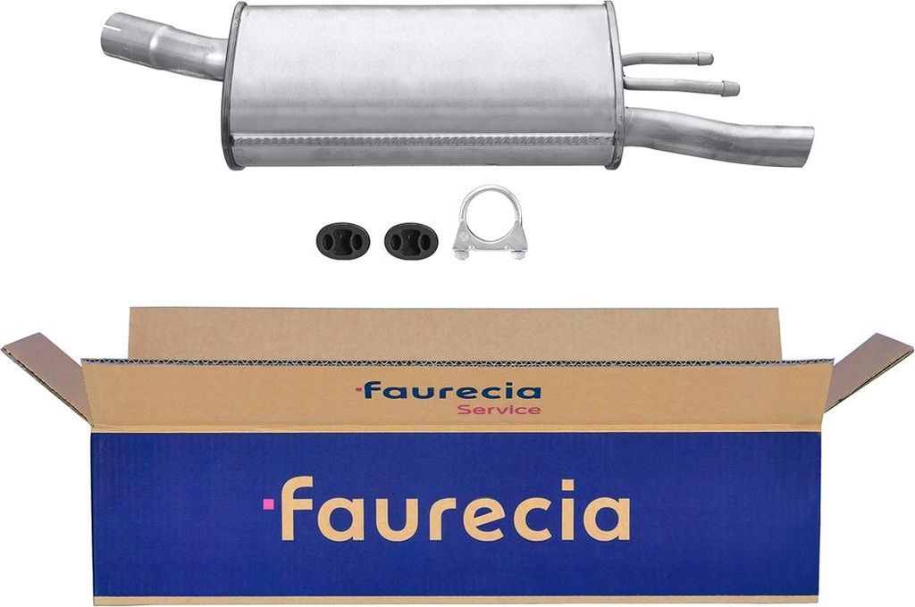 HELLA 8LD 366 030-701 Endschalldämpfer für OPEL Corsa B Schrägheck (S93) Auspuff