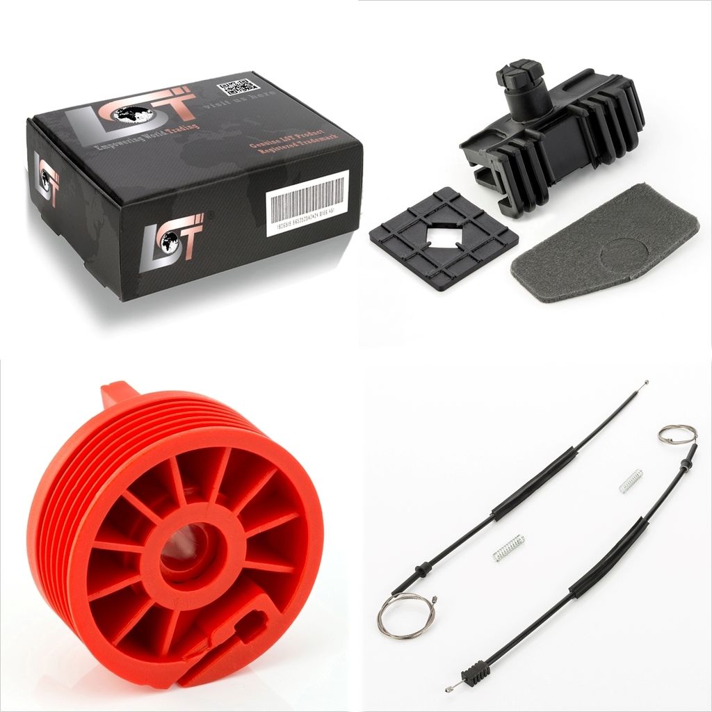 Fensterheber Reparatursatz Set vorne rechts für PEUGEOT 106 1 I 2 II - 4/5-türig