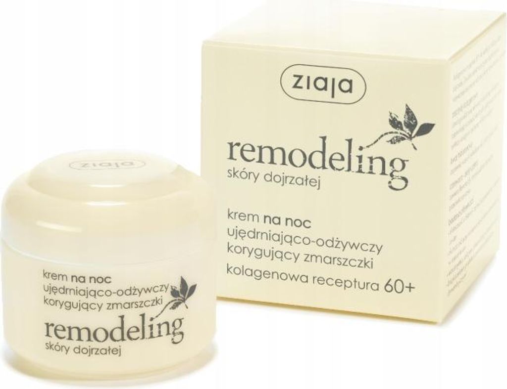 Ziaja Remodeling Straffende und pflegende Nachtcreme 60+ / 8413