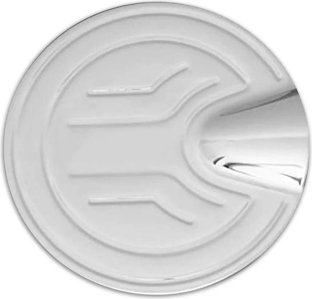 Finitura Cromata Tappo Serbatoio Fiat Doblo 2000-2010 Acciaio Inox