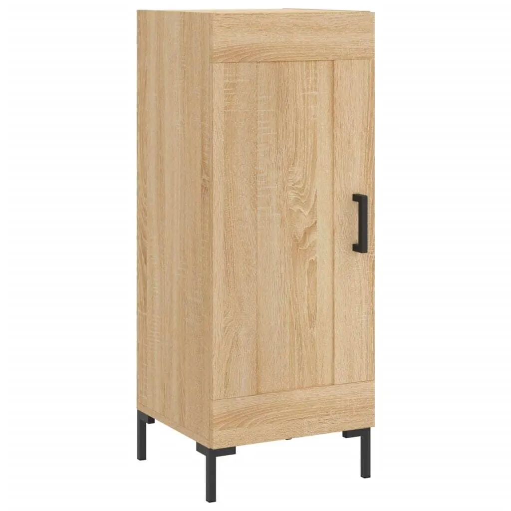 Credenza SYFAX™ Rovere Sonoma per una Casa Accogliente | 90 cm