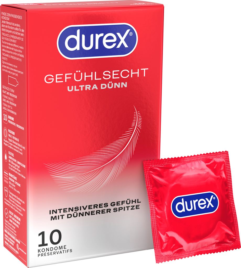 Durex Sensitive Ultra Preservativi 10 pezzi Immagine del prodotto 
