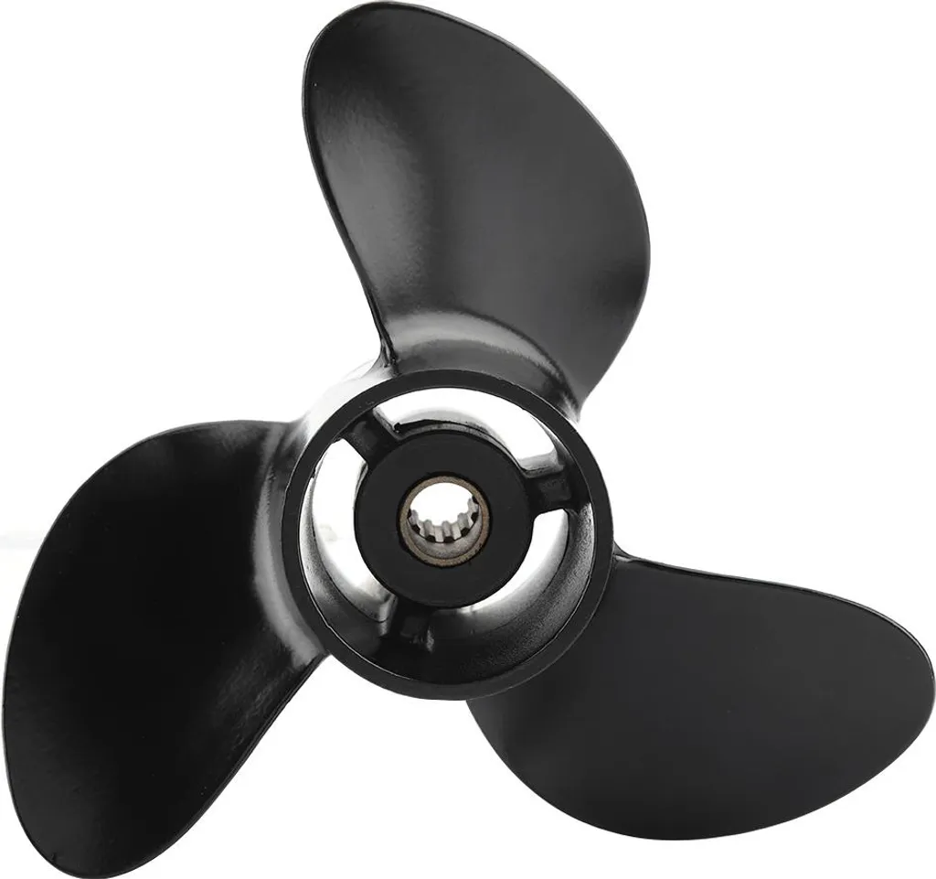 Hélice marine 3 pales pour Nissan 4-6 cv en alliage d'aluminium robuste