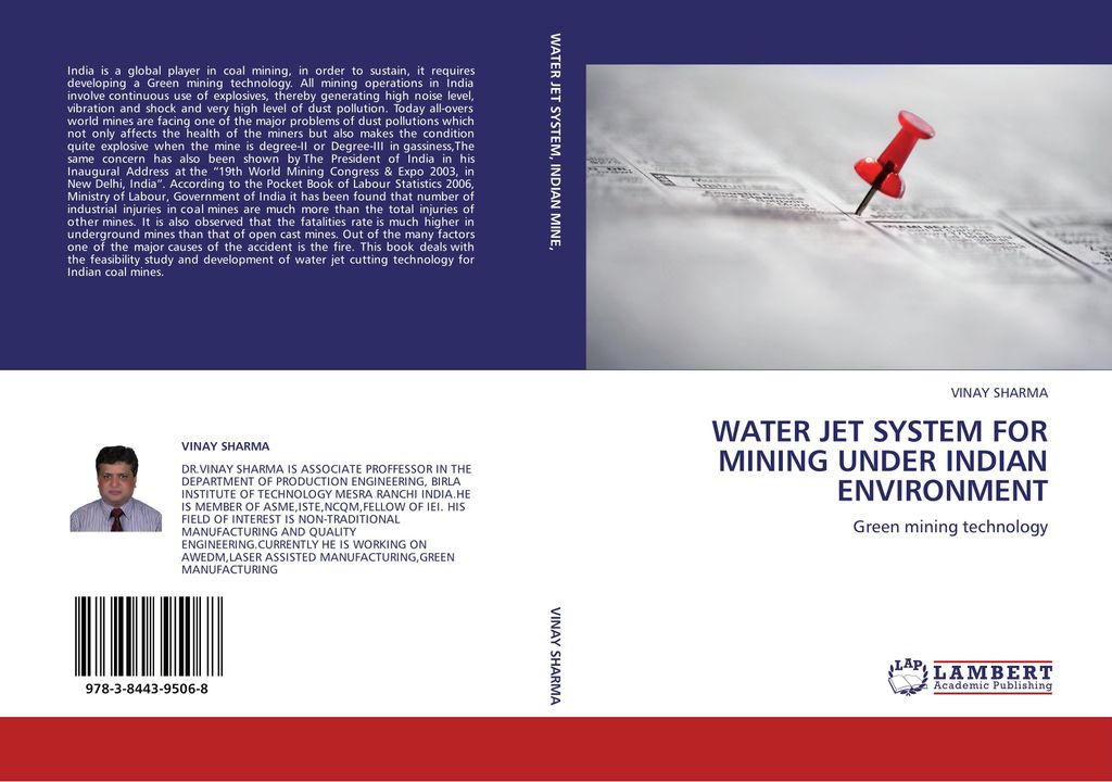 Water Jet System For Mining Under Indian Environment