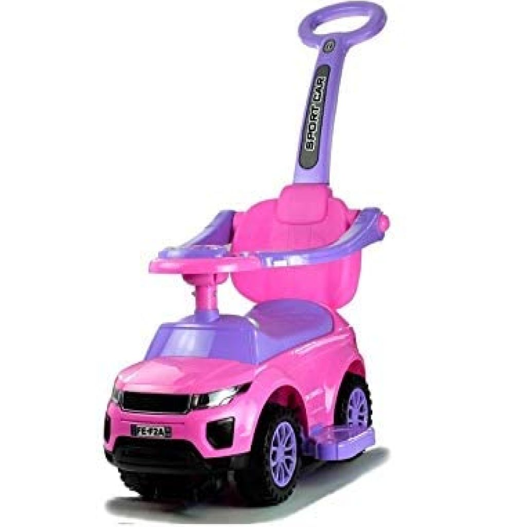 Rutschauto mit Schubstange Rutscher Lauflernwagen Kinderfahrzeug Kinderauto 