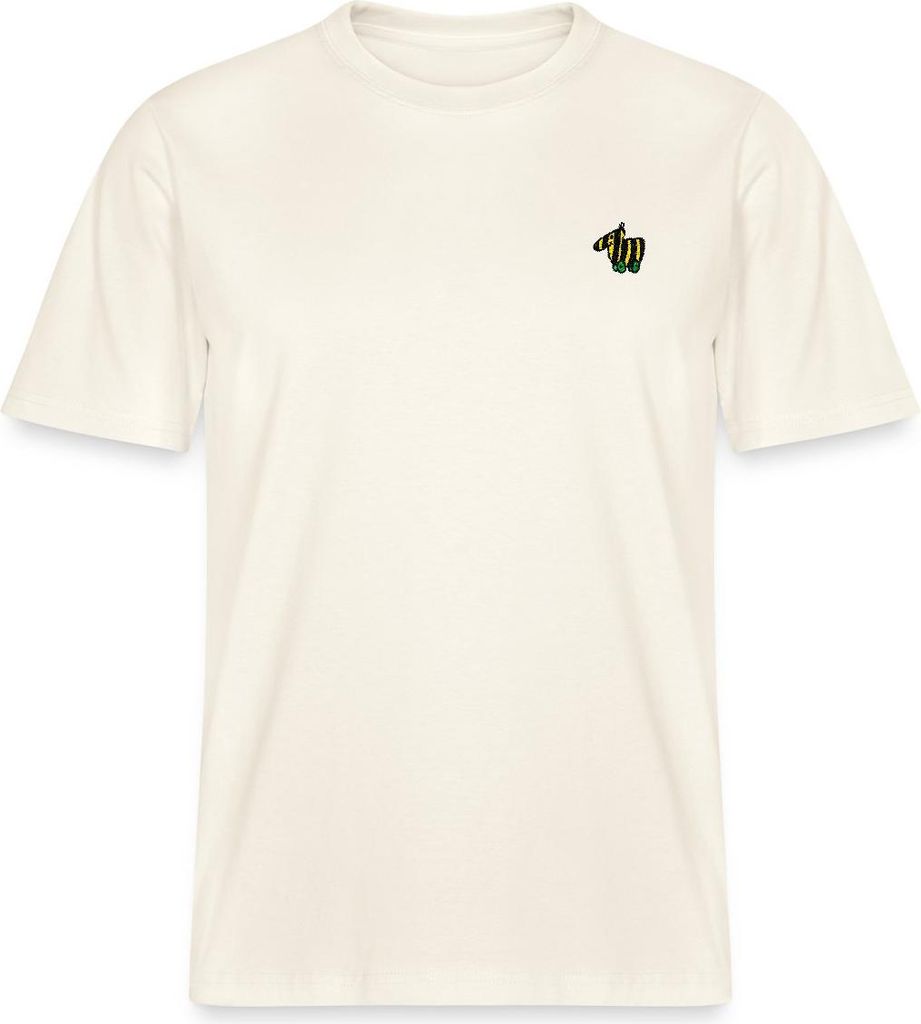 Spreadshirt Janosch Tigerente Stick Relaxed Fit Uni T-Shirt, 3XL, Naturweiß