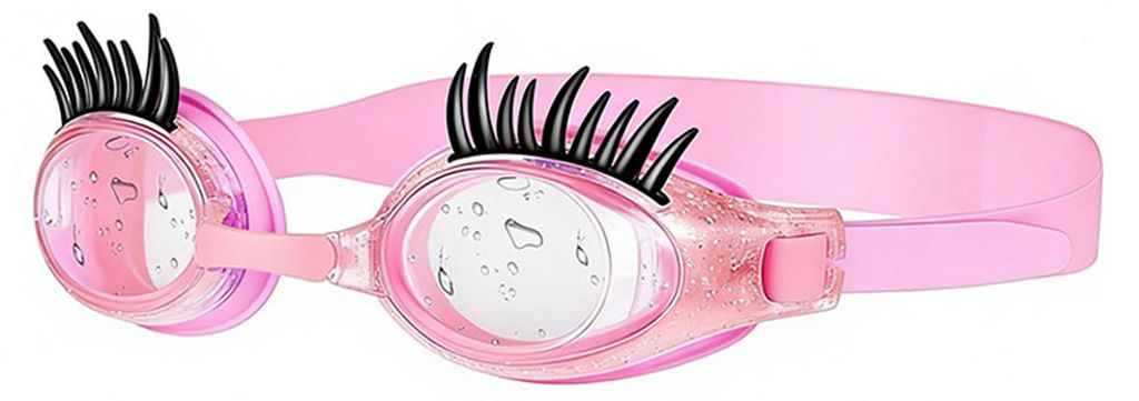 Schwimmbrille für Kinder mit Wimpern, wasserdicht, kein Produktbild 