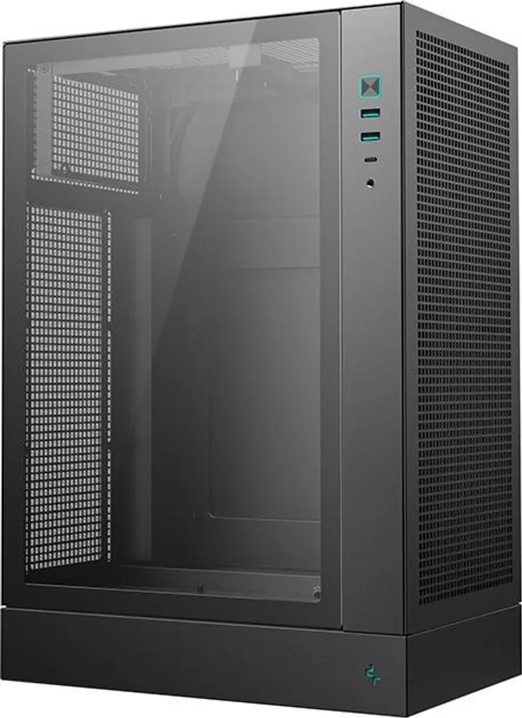 Boîtier PC Compact DeepCool CH170 PLUS Noir pour Setup Gaming et Bureau
