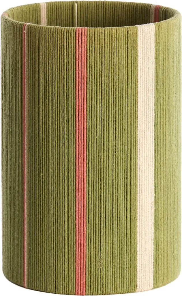 Abat-jour Medan Light & Living Vert Textile Ø 20cm E27 - Ref 2220500