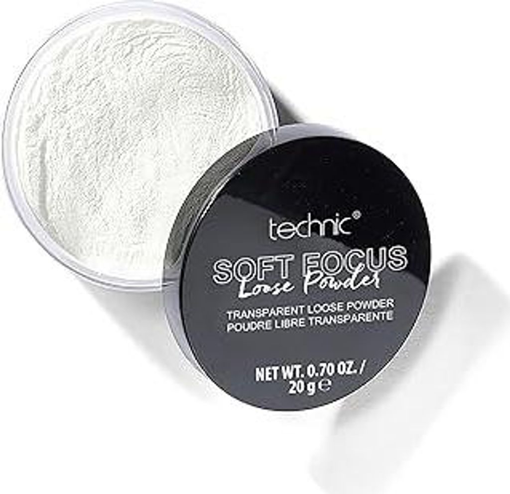 Technic Soft Focus durchscheinender loser Puder - Seidiger & leichter mattierender Gesichtspuder - Absorbiert Öl, entfernt Glanz, fixiert Make-up ...
