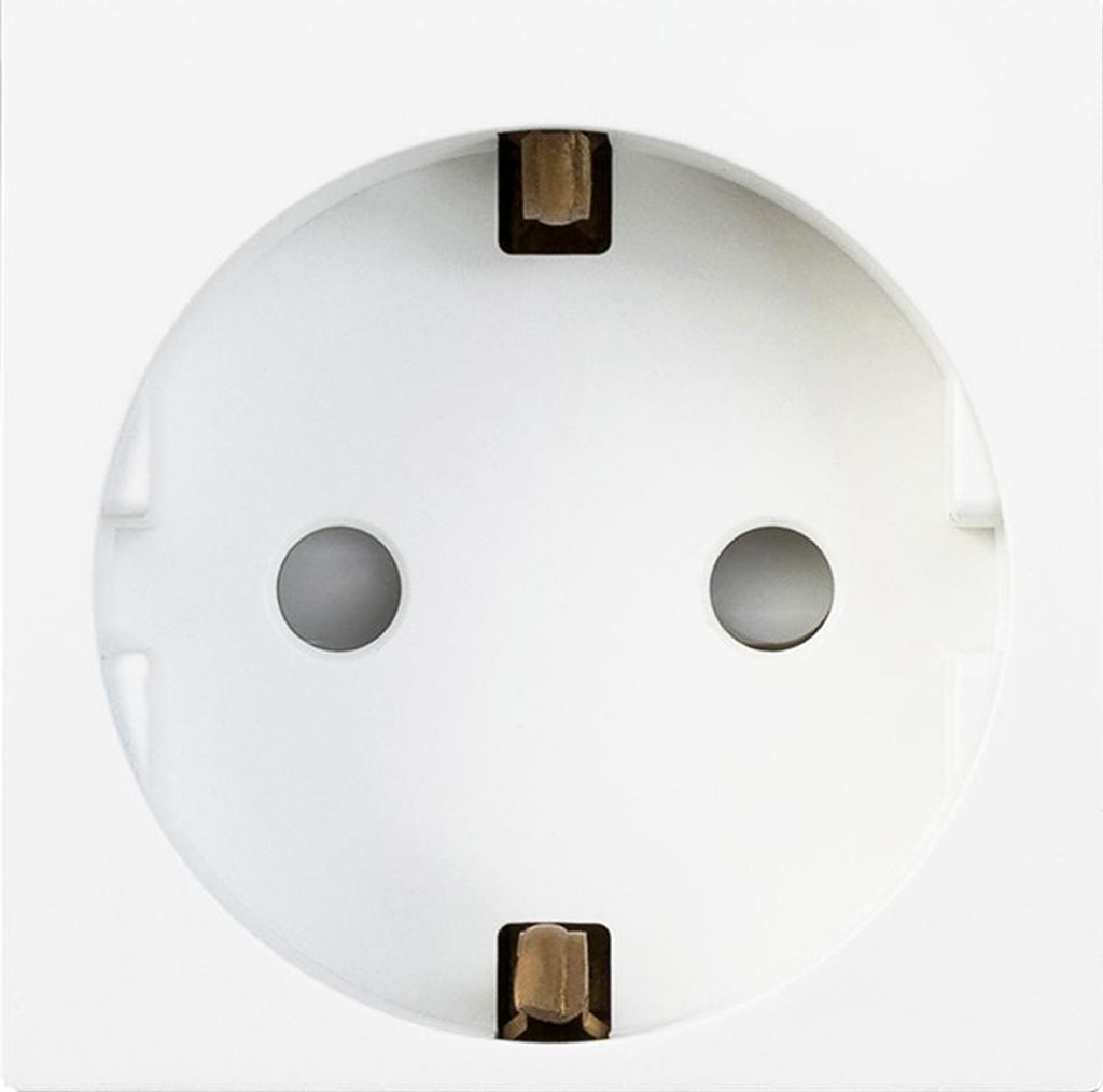 Steckdoseneinsatz 230V weiß  EU-version System RTX SH Produktbild 