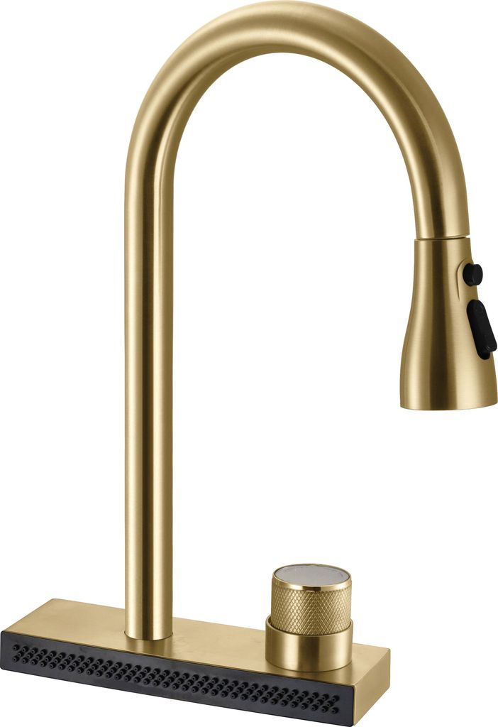 Rea Küchenarmatur Js-K112Bg Conor Brush Gold Produktbild 