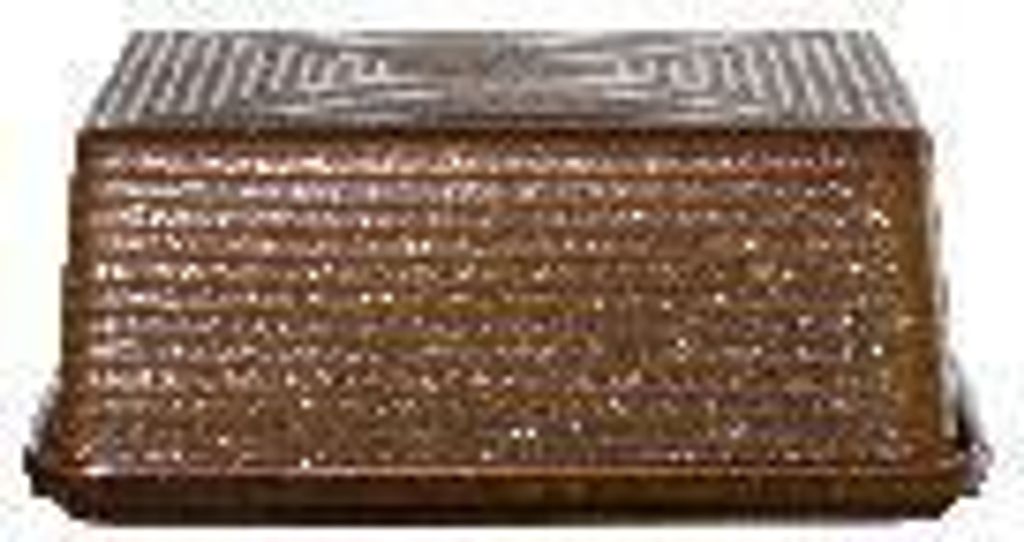 ASA Butterdose, brown 15,3 x 11,6 cm, h. 7 cm