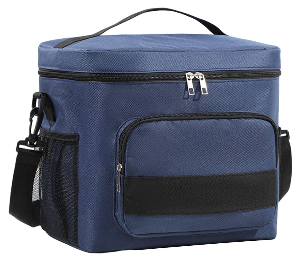 Tragbare, isolierte Lunchtasche mit verstellbarem Gurt, 6-Stunden-Kühltasche für Arbeit, Reisen, Picknick, wasserdichtes Oxford-Material, leicht,...