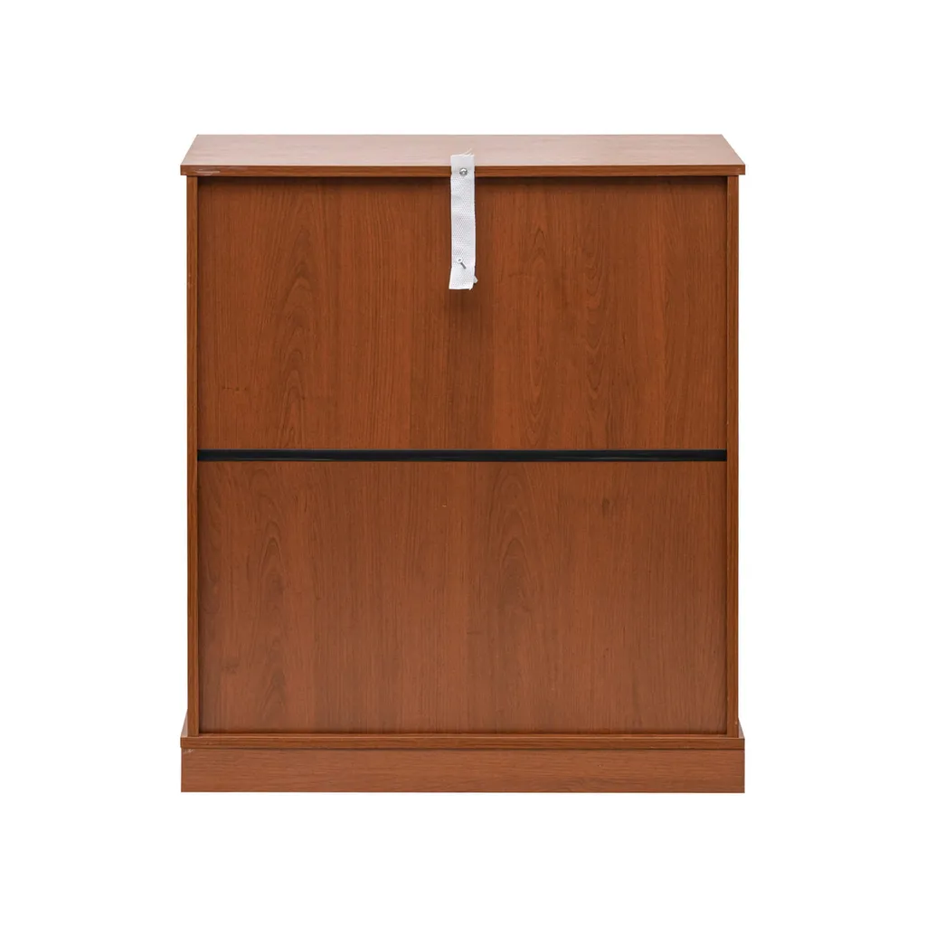 Commode de Cuisine Marron et Buffet d'Entrée Compact avec Rangement Bas