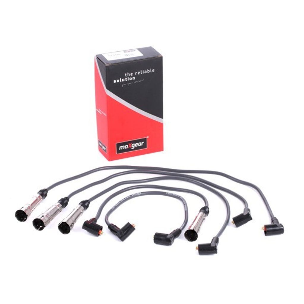 MAXGEAR 53-0180 Zündkabelsatz Zündleitungssatz für VW Lupo (6X1, 6E1) Polo Schrägheck (6N1) für SKODA FELICIA II (6U1) Felicia I Pickup (6UF, ...