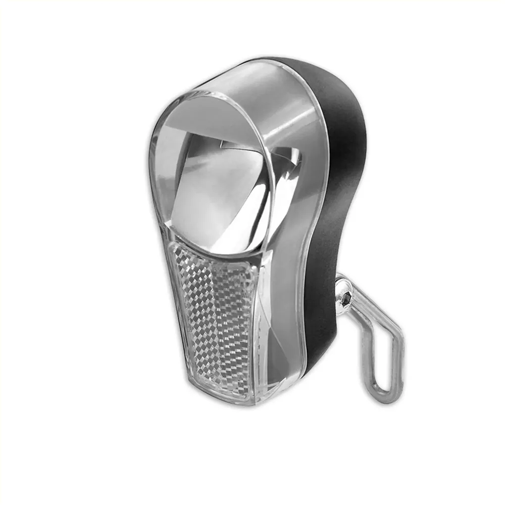 Lampe avant vélo à piles StVZO 30 Lux pour une visibilité de nuit