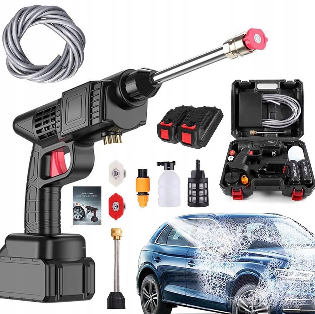 Myjka wysokociśnieniowa akumulatorowa, 1500 W, 3 tryby, Zdjęcie produktu 