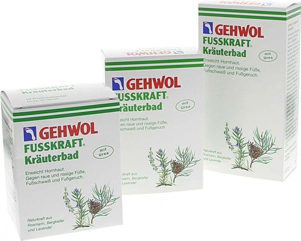 GEHWOL Fusskraft Kräuterbad, Fußbad raue, rissige Füsse, Produktbild 3