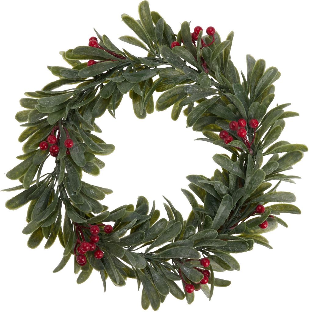Koopman Kranz mit Beeren Dekoration 35cm für Feiertage