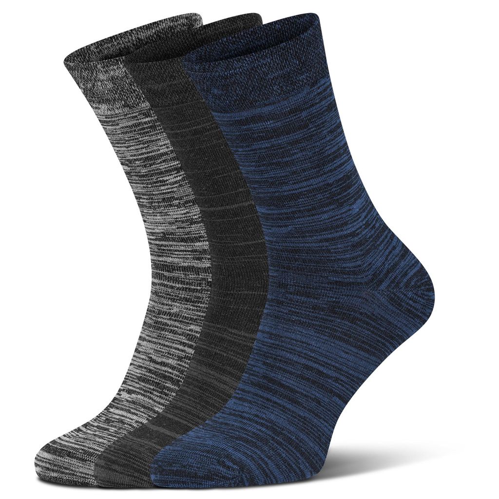 bamboo:line Bambus Socken Viskose ohne Gummi venenfreundlich 3er Pack Gr. 39-42