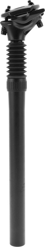Fahrrad-Federstš¹tze, 27,2x350mm, Aluminiumlegierung, Schwarz