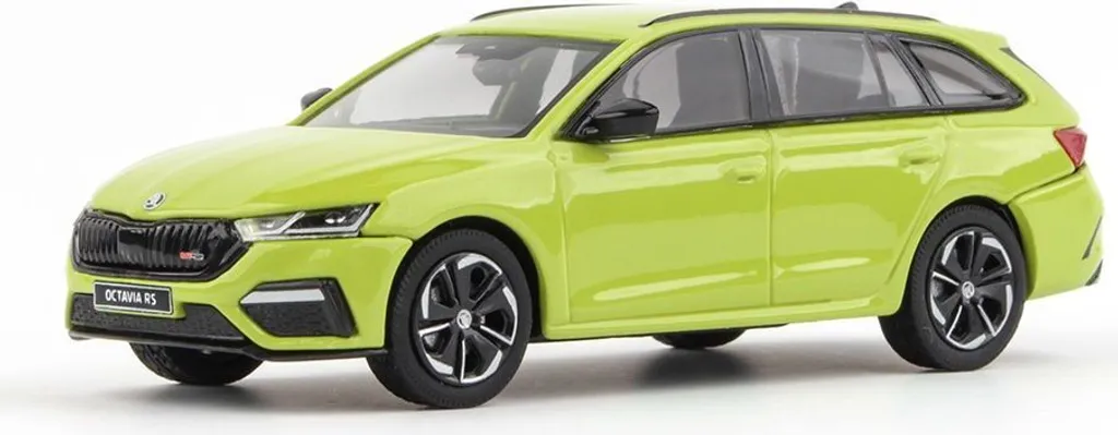 Skoda Octavia IV Combi RS miniature 1/43 Abrex pour vitrine de bureau