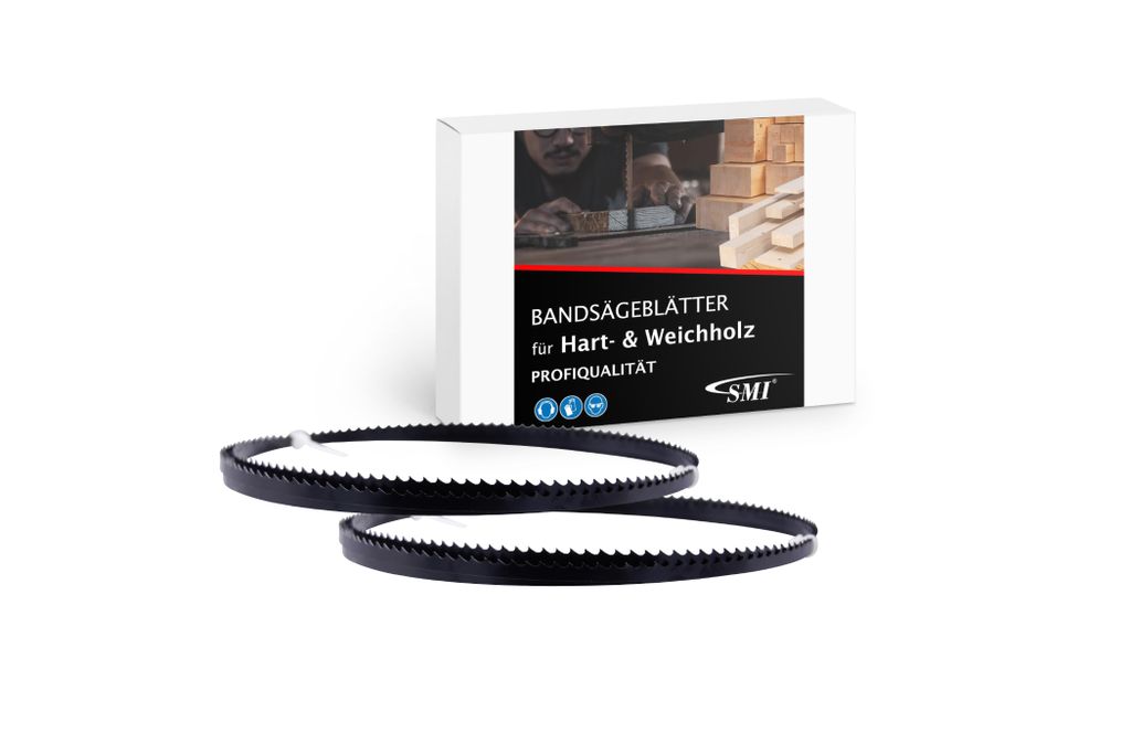 2er SET Holz Sägeband 1712 x 6 x 0,65 mm 6 ZpZ Bandsägeblatt Sägebänder