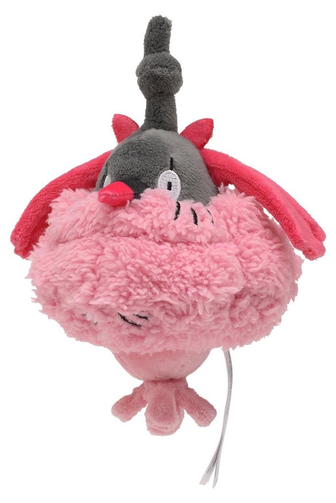 Pokemon Burmadame (Lumpenumhang) Kuscheltier - 15 cm Plüschtier Wormadam (Trash Cloak)
