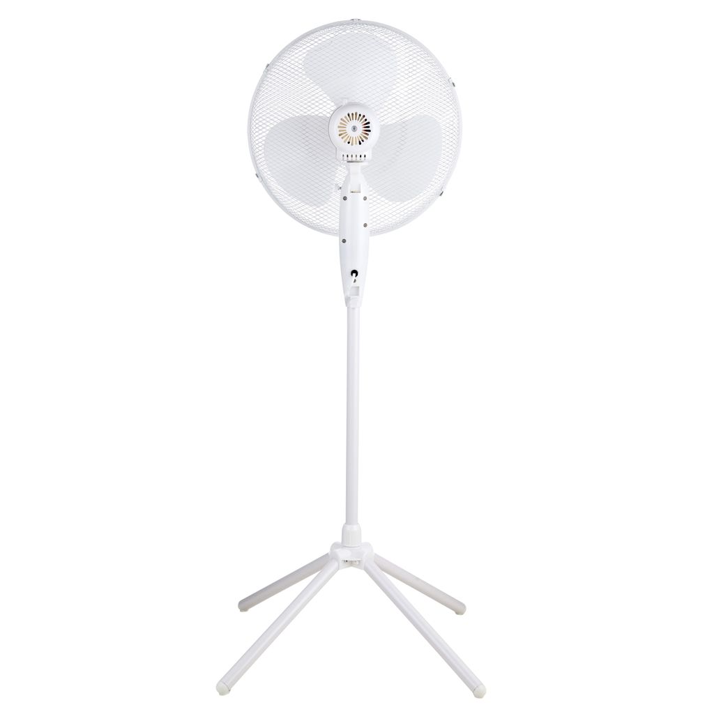 Standventilator Ø41cm Ventilator Luftkühler Windmaschine oszillierend weiß 