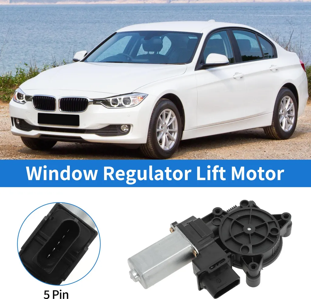 Moteur Lève-Vitre 5 Broches BMW 67622460252 : Fini les Vitres Fixes
