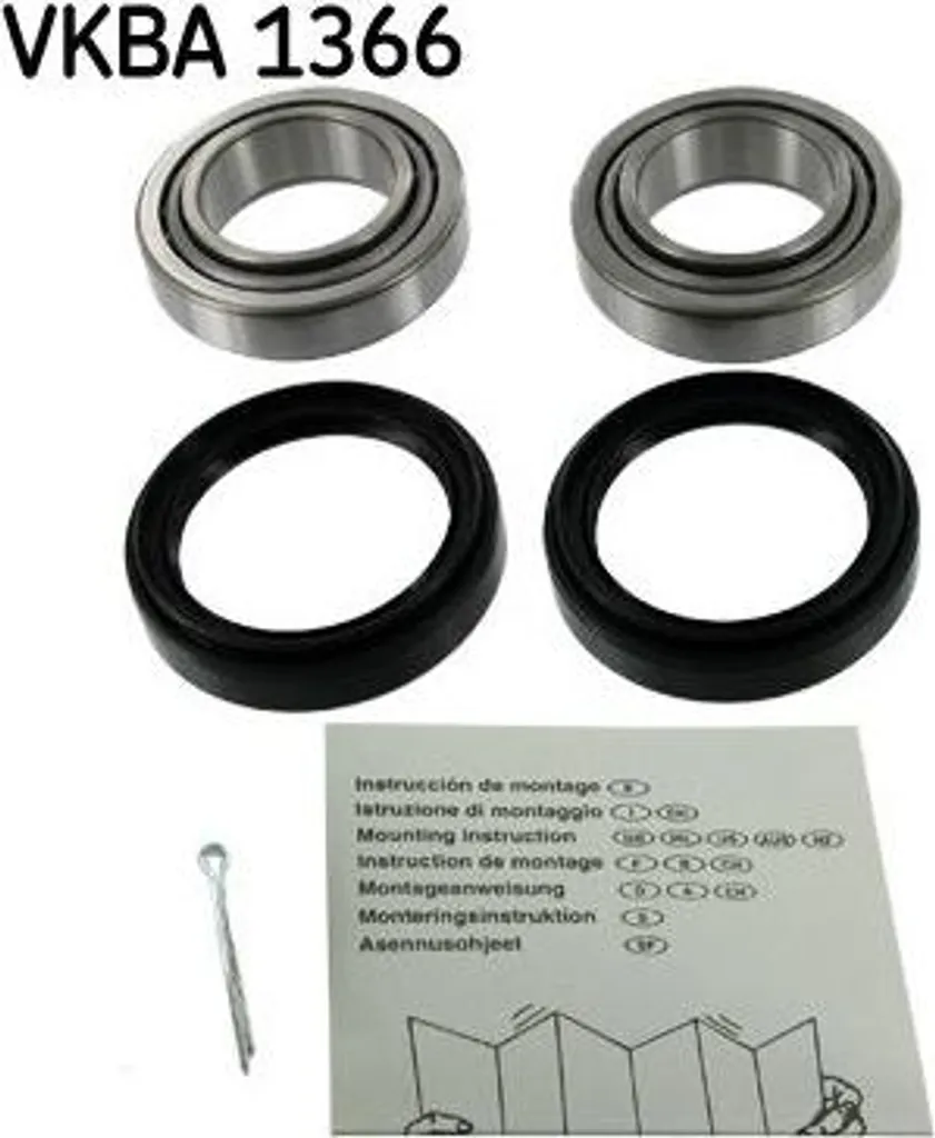 Cuscinetto Ruota SKF VKBA 1366 Compatibile Hyundai Atos Lantra Accent