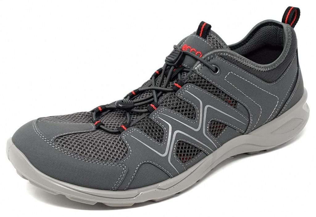 Ecco Terracruise LTM Low sportlicher Schnürer Grau Produktbild 