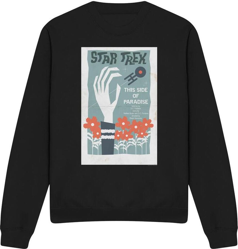 Star Trek - "The Original Series Episode 24" Sweatshirt für Herren/Damen Uni TV11555 (L) (Schwarz)